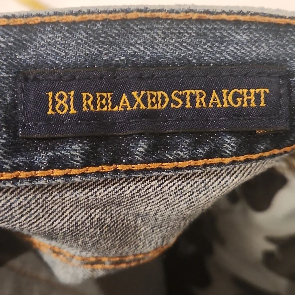 Lucky Brand Blue Relaxed Fit Jeans with Vintage Appeal